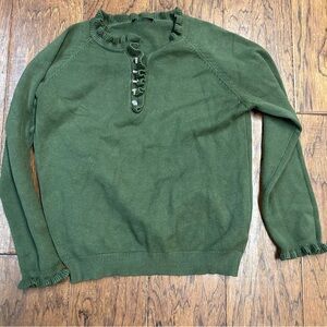 BTFBM Chic Forest Green Women's Crew Neck‎ Sweater